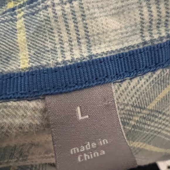 NWT womens Sissy Gypsy sequin butterfly cotton button front shirt Size Large - Picture 5 of 9